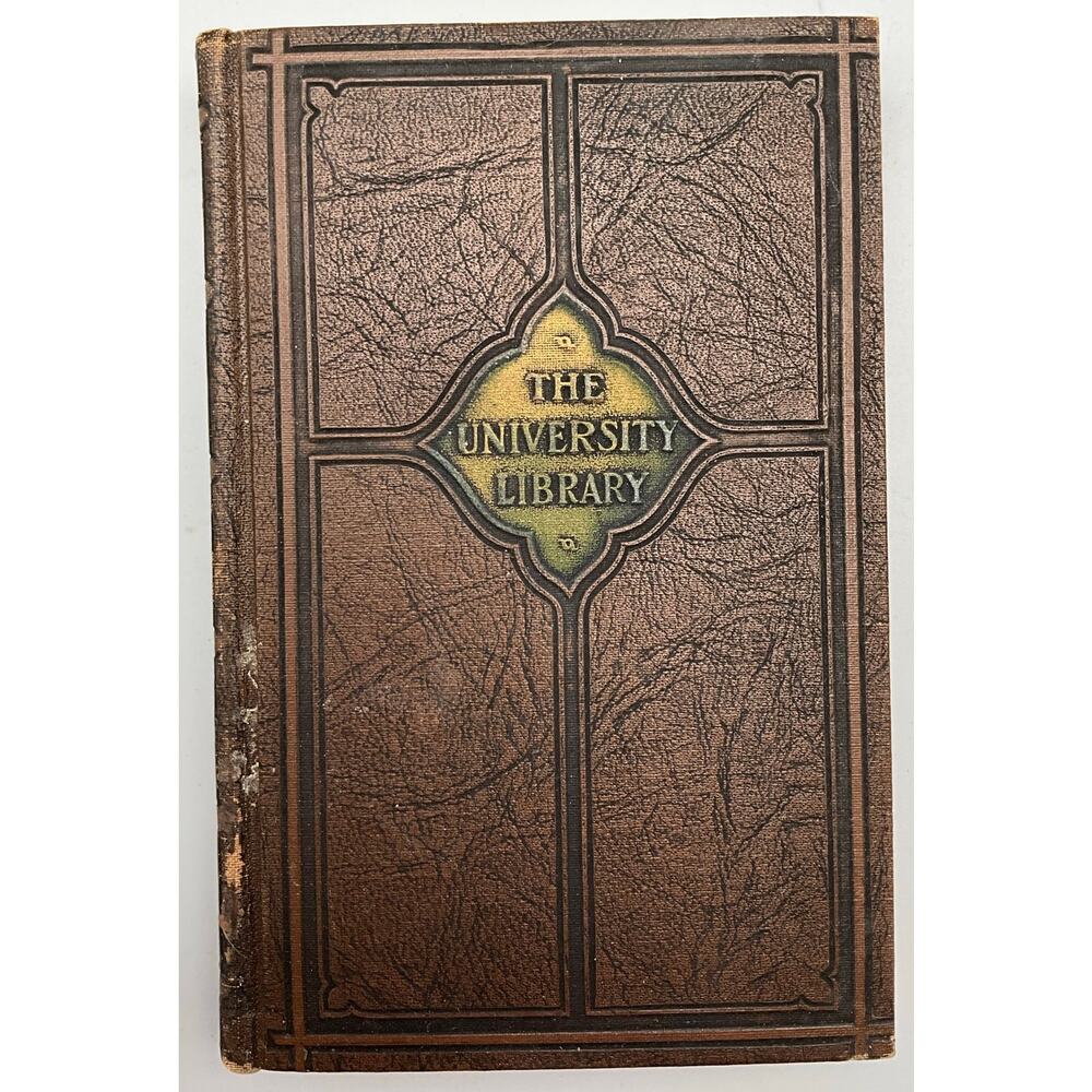 The University Library Hardback Vol. XV Copyright 1926 John Huston Finley LLD